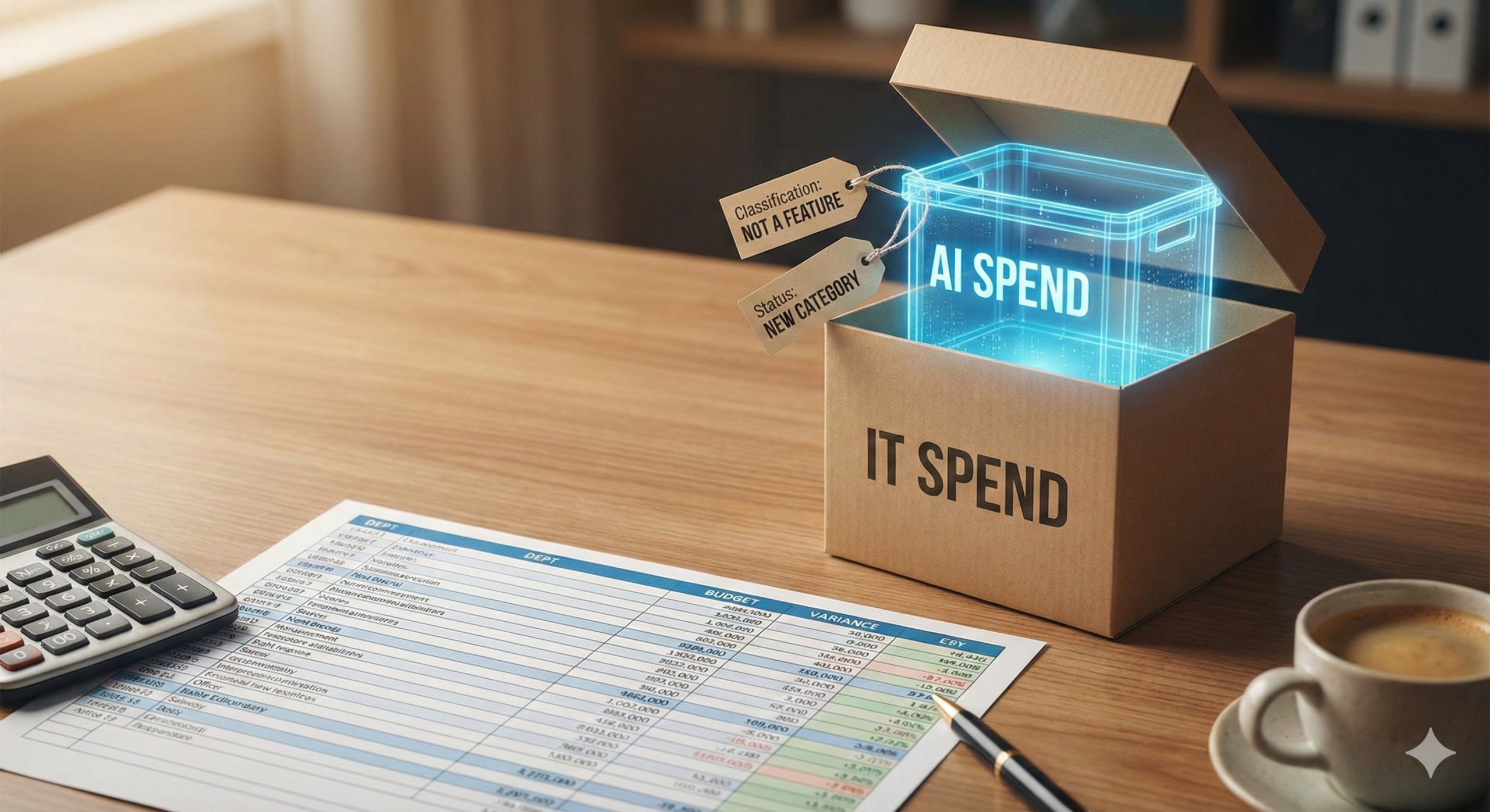 AI Spend Is Not a Feature. It’s a New Spend Category.